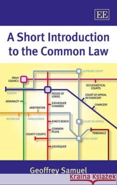 A Short Introduction to the Common Law Geoffrey Samuel   9781782546375 Edward Elgar Publishing Ltd