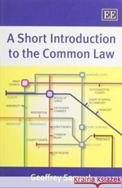 A Short Introduction to the Common Law Geoffrey Samuel   9781782549505 Edward Elgar Publishing Ltd