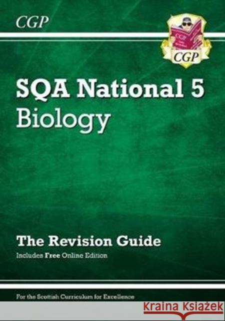 National 5 Biology: SQA Revision Guide with Online Edition CGP Books CGP Books  9781782949916 Coordination Group Publications Ltd (CGP)
