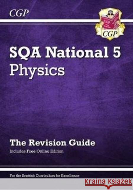 National 5 Physics: SQA Revision Guide with Online Edition CGP Books CGP Books  9781782949930 Coordination Group Publications Ltd (CGP)