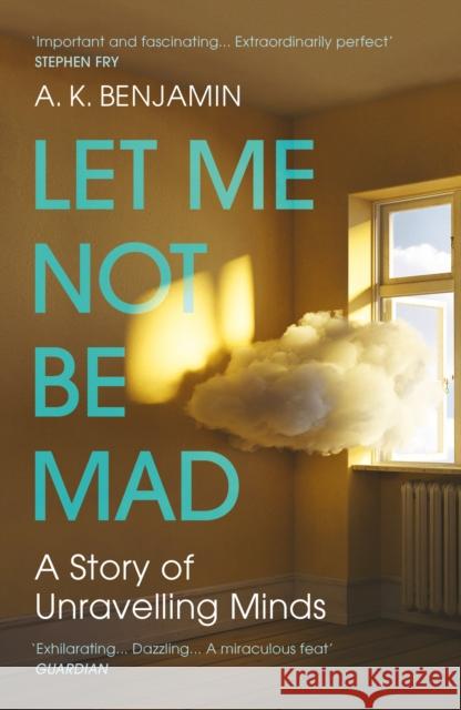 Let Me Not Be Mad: A Story of Unravelling Minds A K Benjamin 9781784709075 Vintage Publishing