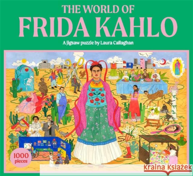 The World of Frida Kahlo 1000 Piece Puzzle: A Jigsaw Puzzle Black, Holly 9781786274953