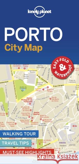 Lonely Planet Porto City Map Lonely Planet 9781787014602 Lonely Planet
