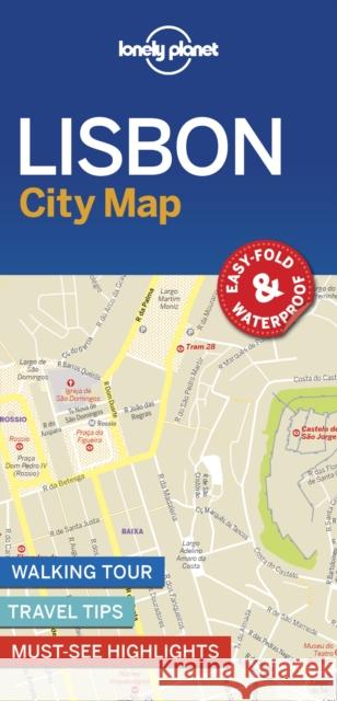 Lonely Planet Lisbon City Map Lonely Planet 9781787014619 Lonely Planet