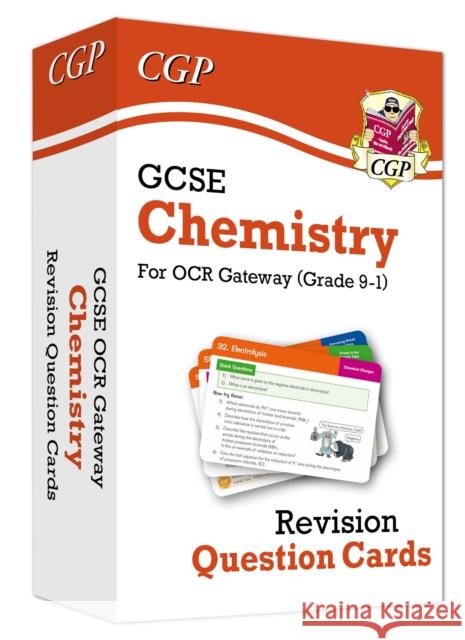 GCSE Chemistry OCR Gateway Revision Question Cards CGP Books CGP Books  9781789083736 Coordination Group Publications Ltd (CGP)
