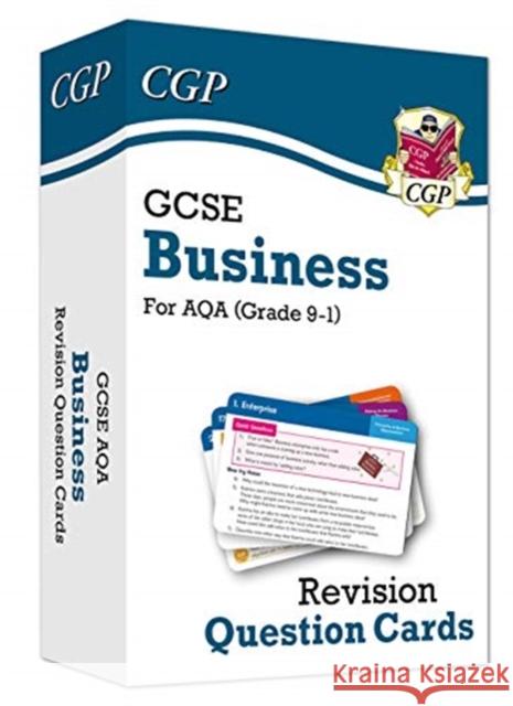 GCSE Business AQA Revision Question Cards: for the 2024 and 2025 exams CGP Books 9781789084146 Coordination Group Publications Ltd (CGP)