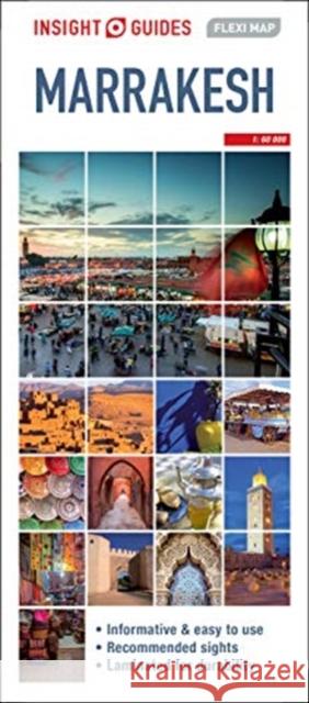 Insight Guides Flexi Map Marrakesh (Insight Maps) APA Publications Limited 9781789190670 APA Publications