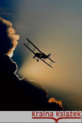 Biplane Silhouette: A Fixed-Wing Aircraft with Two Main Wings Stacked One Above the Other. the First Powered, Controlled Airplane to Fly, Planners and Journals 9781798246931 Independently Published