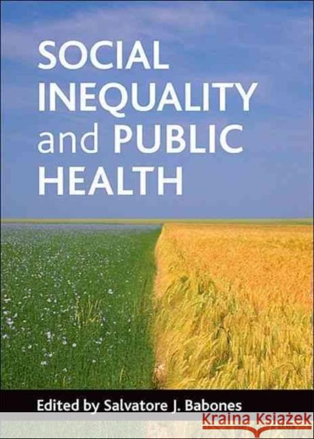 Social Inequality and Public Health Babones, Salvatore J. 9781847423207 Policy Press