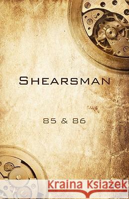 Shearsman 85 & 86 Tony Frazer 9781848611108 Shearsman Books