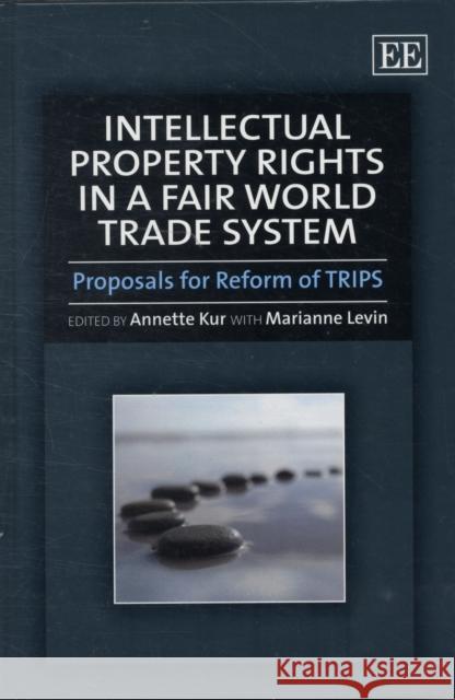 Intellectual Property Rights in a Fair World Trade System Proposals for Reform of TRIPS  9781849800099 