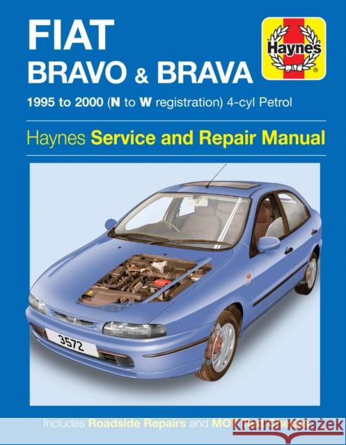 Fiat Bravo & Brava Petrol (95 - 00) Haynes Repair Manual Haynes Publishing 9781859605721 0