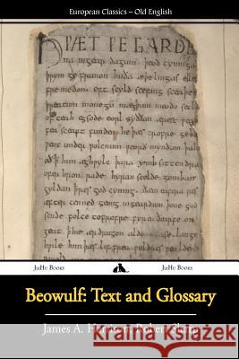 Beowulf: Text And Glossary Sharp, Robert 9781909669437 Jiahu Books