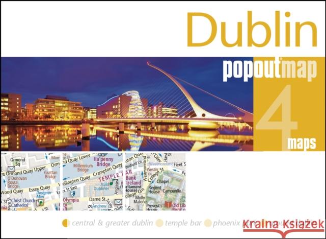 Dublin PopOut Map  9781910218907 Heartwood Publishing