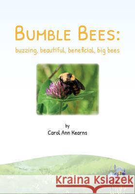 Bumble Bees: buzzing, beautiful, beneficial, big bees Carol Ann Kearns 9781912271047 Northern Bee Books