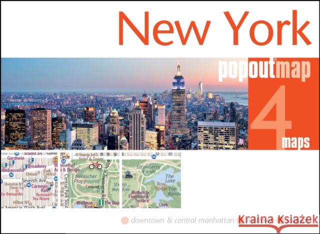 New York PopOut Map  9781914515323 Heartwood Publishing