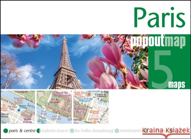 Paris PopOut Map  9781914515507 Heartwood Publishing