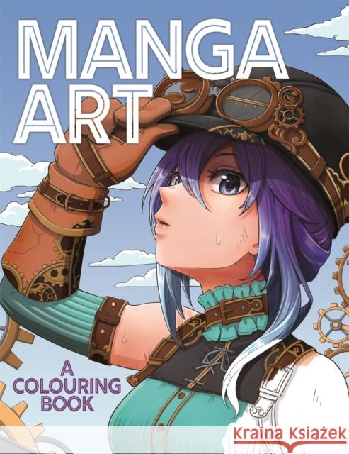 Manga Art: A Colouring Book Shirley Tan 9781915751102 Michael O'Mara Books Ltd