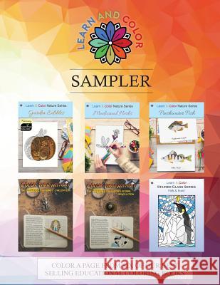 Learn & Color Sampler: Color a Page from Our Top Selling Books Learn &. Color Books                     Faithe Thomas 9781947482210 Learn & Color Books