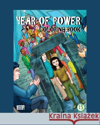 13, Year of Power Coloring Book Dani Dixon 9781953026170 Tumble Creek Press