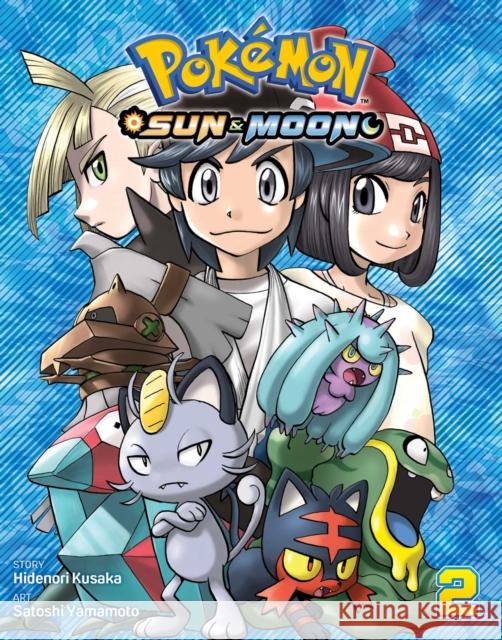 Pokemon: Sun & Moon, Vol. 2 Hidenori Kusaka 9781974701308 Viz Media, Subs. of Shogakukan Inc