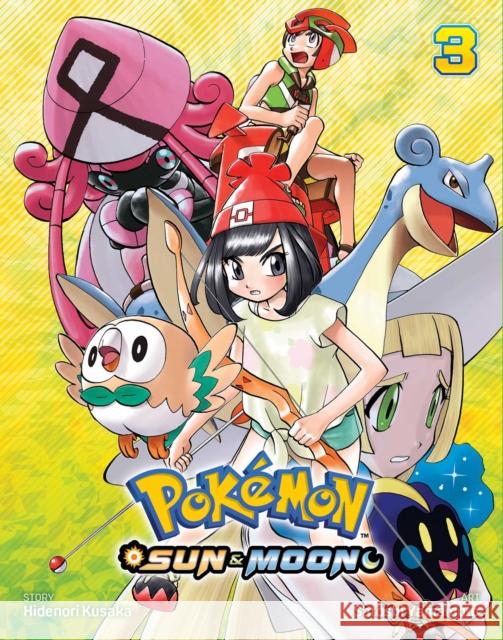 Pokemon: Sun & Moon, Vol. 3 Hidenori Kusaka 9781974702602 Viz Media, Subs. of Shogakukan Inc