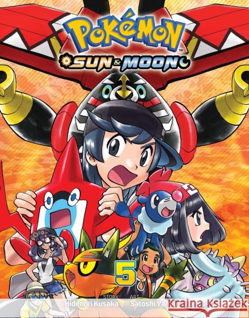 Pokemon: Sun & Moon, Vol. 5 Hidenori Kusaka 9781974706495 Viz Media