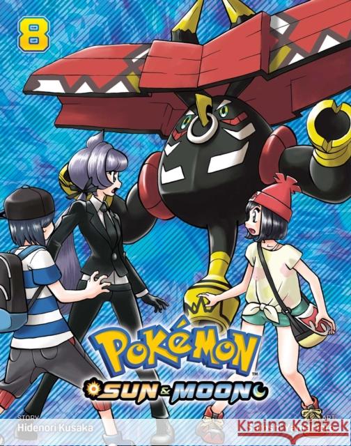 Pokemon: Sun & Moon, Vol. 8 Hidenori Kusaka 9781974711161 Viz Media