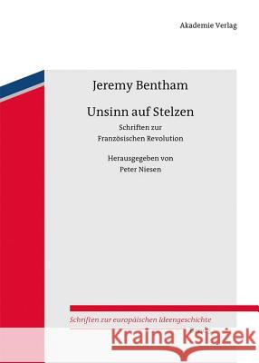 Unsinn auf Stelzen Bentham, Jeremy 9783050050560 Akademie-Verlag