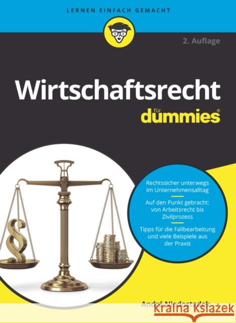Wirtschaftsrecht fur Dummies 2e A Niedostadek 9783527718900 Wiley-VCH Verlag GmbH