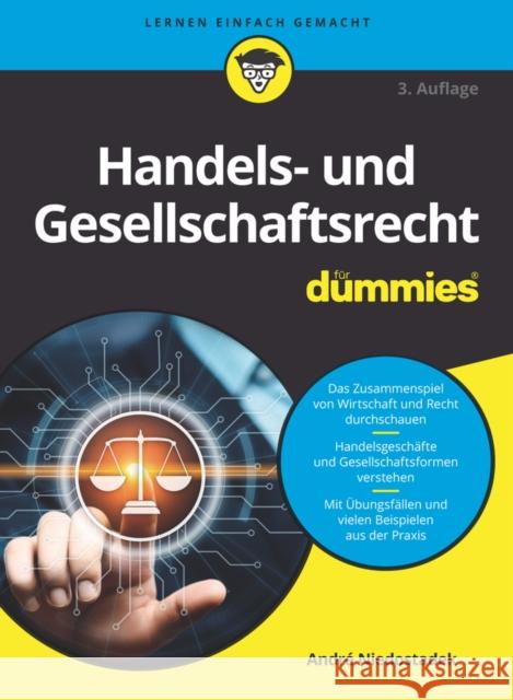 Handels- und Gesellschaftsrecht fur Dummies 3e A Niedostadek 9783527718955 Wiley-VCH Verlag GmbH