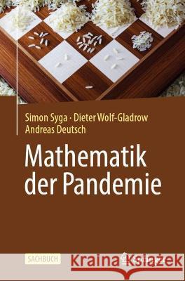 Mathematik Der Pandemie Syga, Simon 9783662648124 Springer Berlin Heidelberg