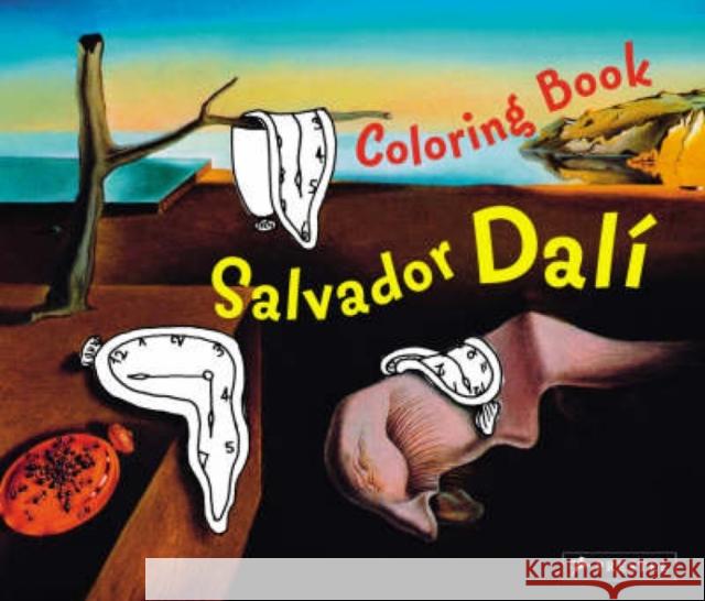 Coloring Book Dali Kutschbach, Doris 9783791338880 Prestel