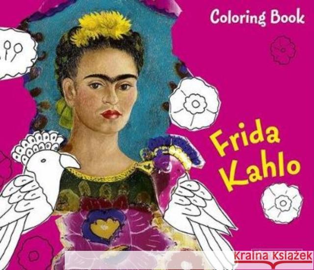 Coloring Book Frida Kahlo Prestel 9783791339771 Prestel Publishing