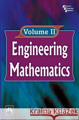 Engineering Mathematics Vol II A P Dwivedi   9788120348875 PHI Learning