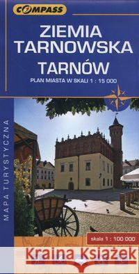 Mapa turystyczna - Ziemia Tarnowska, Tarnów  9788376056135 Compass