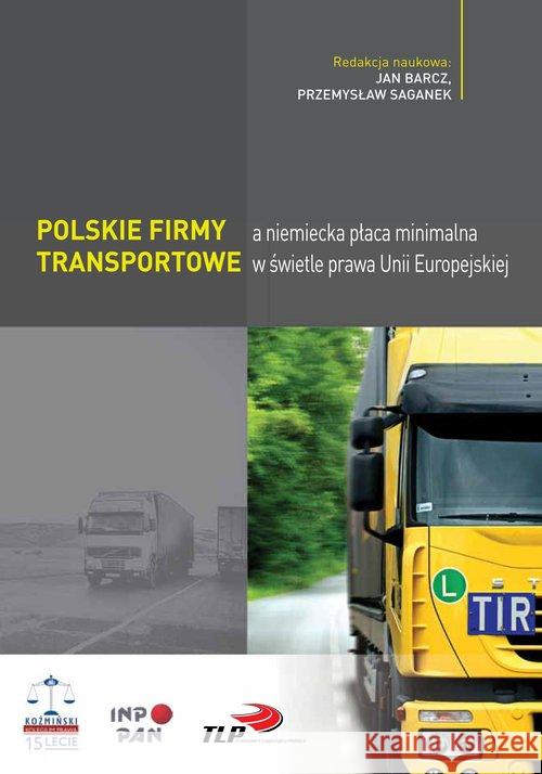 Polskie firmy transportowe a niemiecka płaca...  9788380171091 Elipsa Dom Wydawniczy