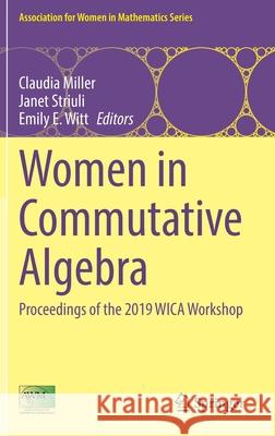 Women in Commutative Algebra: Proceedings of the 2019 Wica Workshop