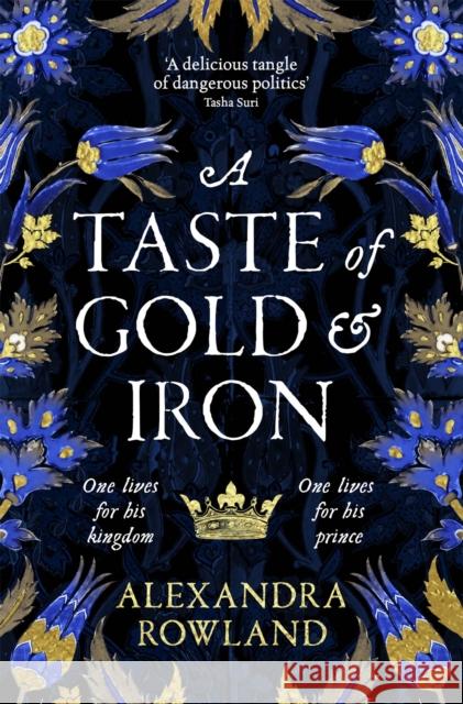 A Taste of Gold and Iron: A Breathtaking Enemies-to-Lovers Romantic Fantasy Alexandra Rowland 9781529099676 Pan Macmillan - książka