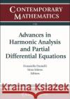 Advances in Harmonic Analysis and Partial Differential Equations  9781470448967 American Mathematical Society