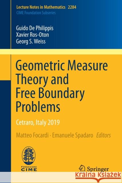 Geometric Measure Theory and Free Boundary Problems: Cetraro, Italy 2019 Guido d Xavier Ros-Oton Georg Weiss 9783030657987 Springer - książka