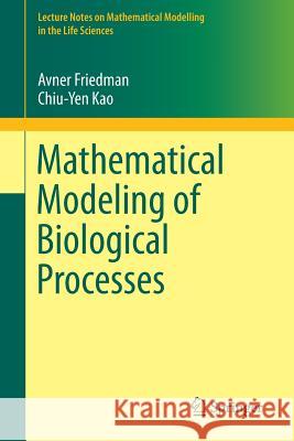 Mathematical Modeling of Biological Processes Avner Friedman Chiu-Yen Kao 9783319083131 Springer - książka