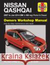 Nissan Qashqai ('07 to Jan '14) 56 to 63  9781785214370 Haynes Publishing Group