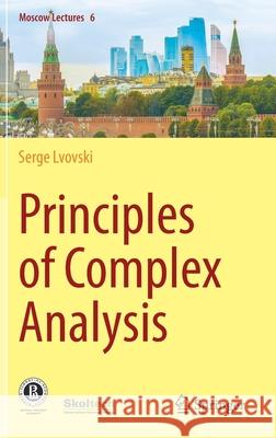 Principles of Complex Analysis Serge Lvovski 9783030593643 Springer - książka