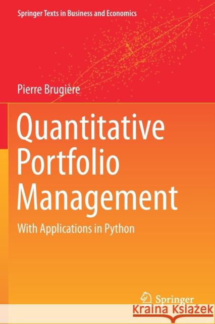 Quantitative Portfolio Management: With Applications in Python Brugi 9783030377427 Springer - książka