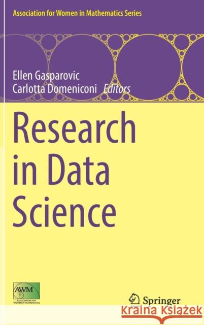Research in Data Science Ellen Gasparovic Carlotta Domeniconi 9783030115654 Springer - książka