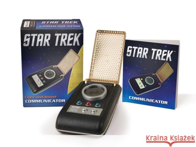 Star Trek: Light-and-Sound Communicator Chip Carter 9780762459339 Running Press - książka