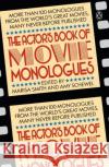 The Actor's Book of Movie Monologues Marisa Smith Amy Schewel 9780140094756 Penguin Books