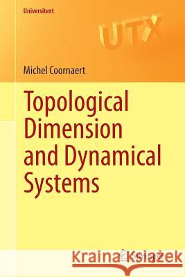 Topological Dimension and Dynamical Systems Michel Coornaert 9783319197937 Springer - książka