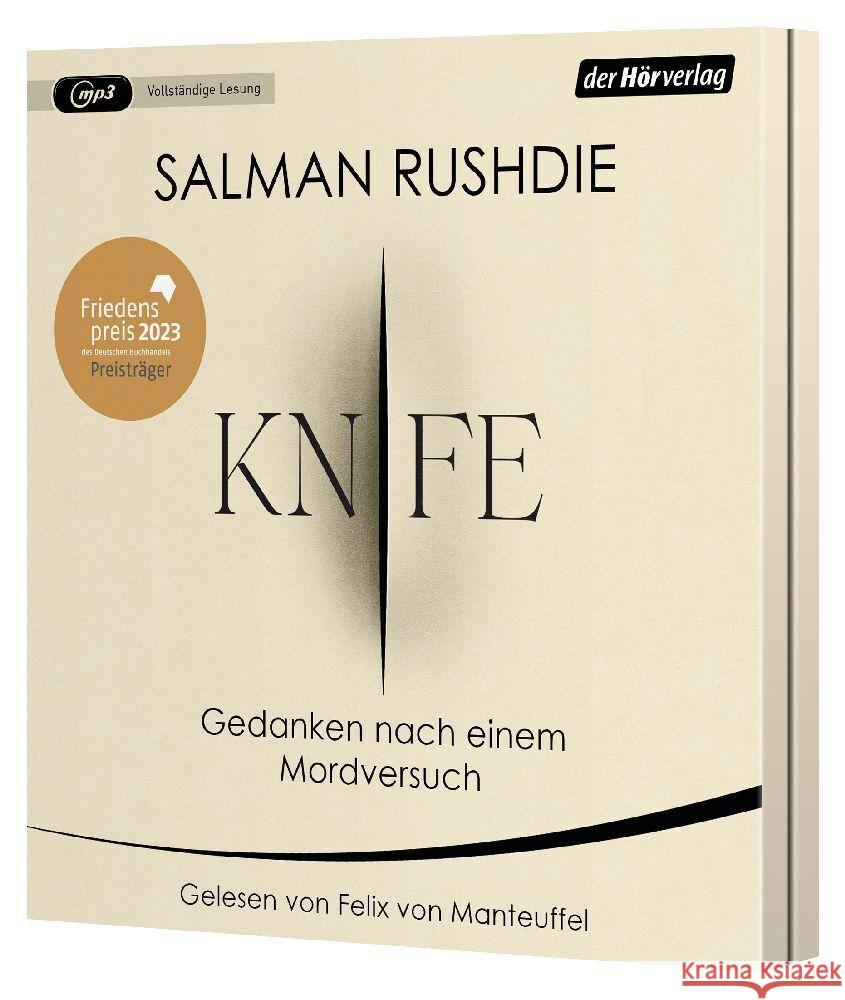 Knife, 1 Audio-CD, 1 MP3 Rushdie, Salman 9783844551501